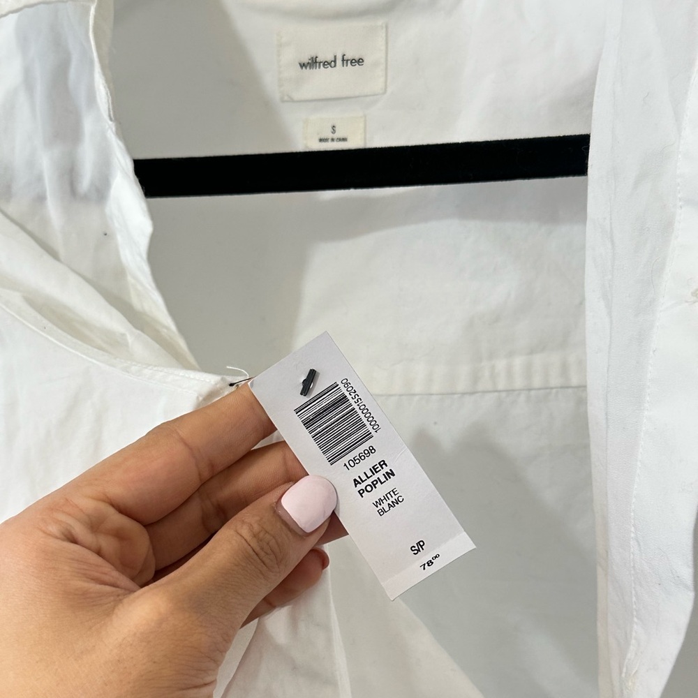 Wilfred allier button down top